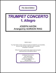 TRUMPET CONCERTO Concert Band sheet music cover Thumbnail